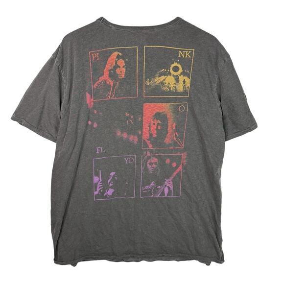 Pink Floyd x Lucky Tee T-Shirt Dark Side of the Moon Retro Double Sided Mens XXL - Picture 3 of 7